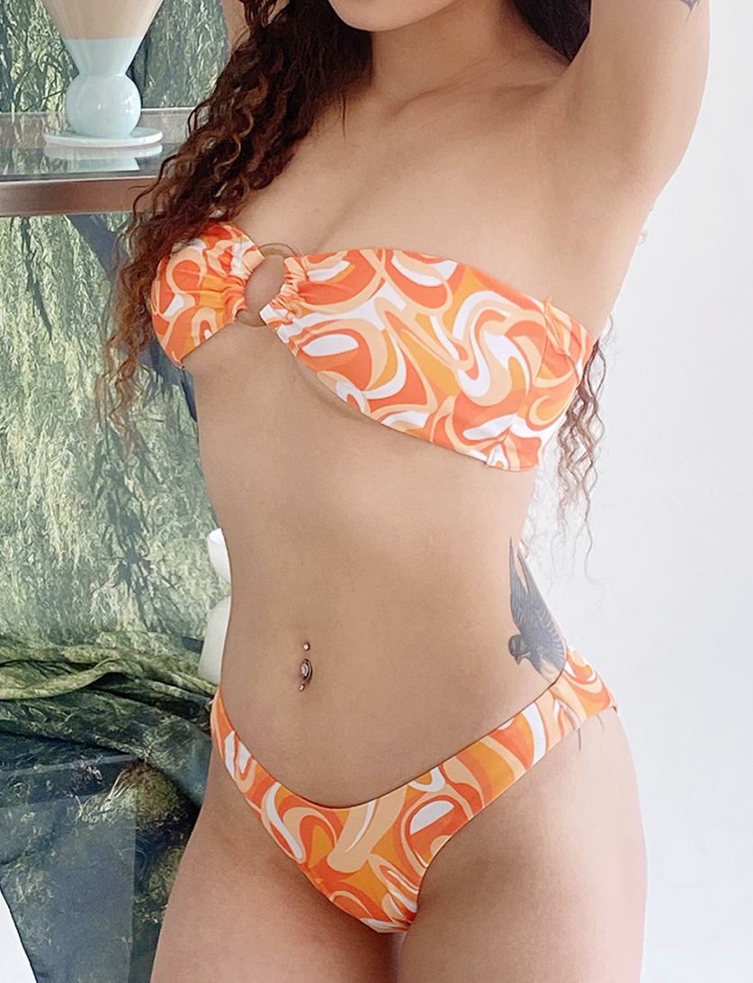 [SUMMER] Oriental Orange Bikini