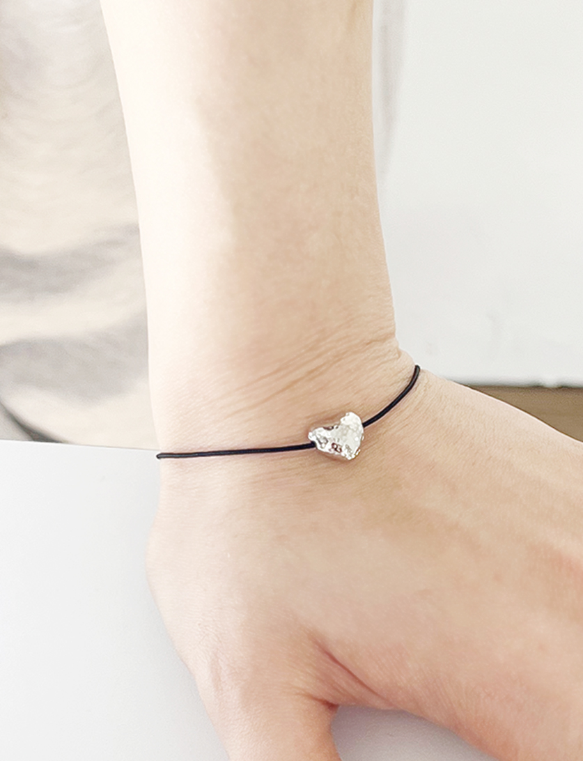 [당일출고] Ring ring heart bracelet