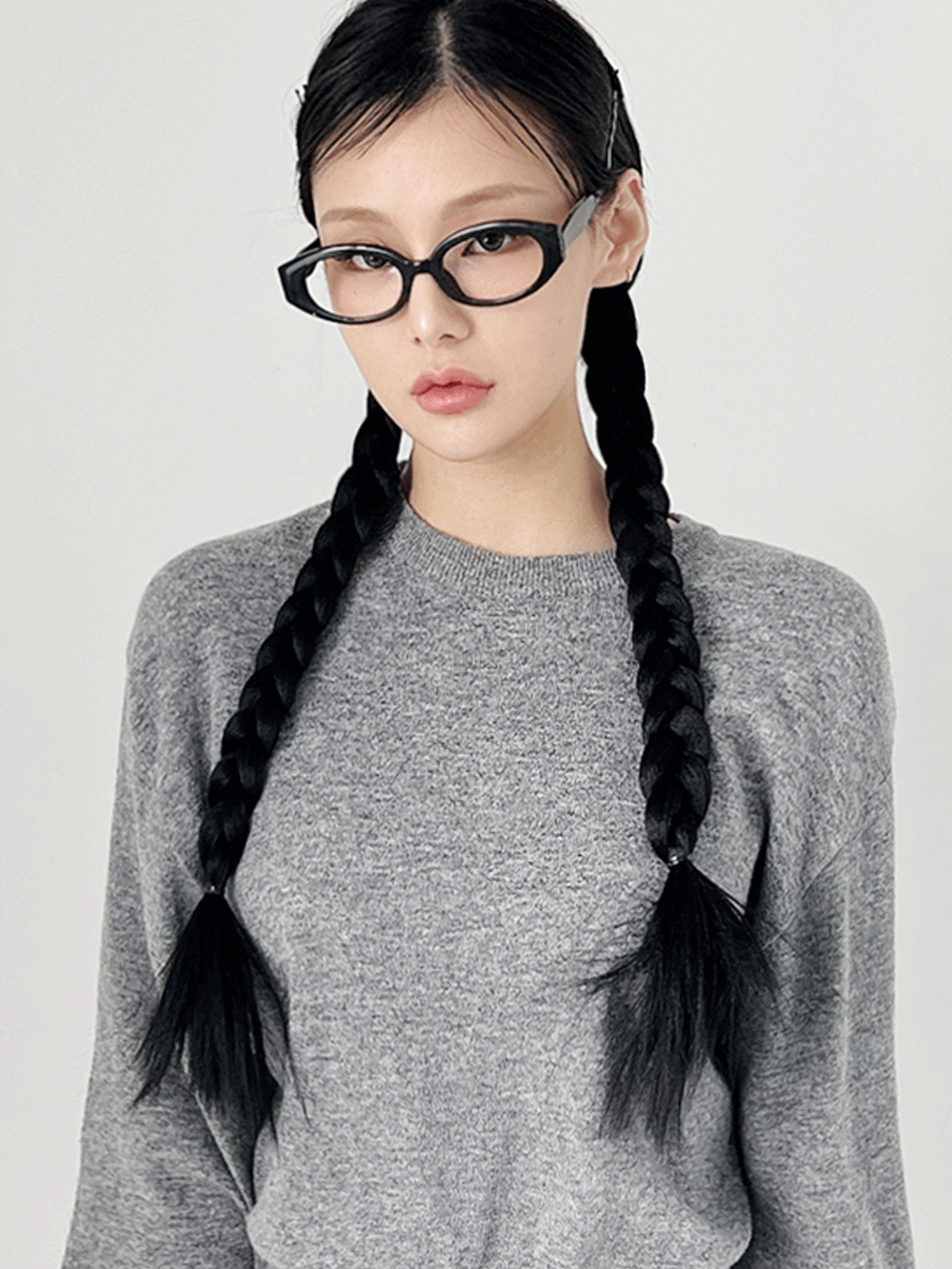 [당일출고] Basic pigtails wig 2set